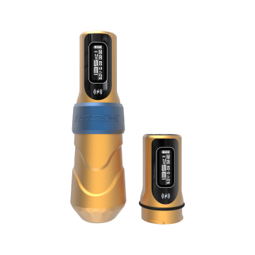 FK Irons Flux Max mit 2x PowerBolt II - 4,0 mm Hub - Logan (Yellow/Matte Blue)