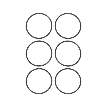 Packung mit 6 Flux Body O-Ringen