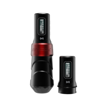 FK Irons Flux Max mit 2x PowerBolt II - 3.2 mm Hublänge - Yomico Red/Black