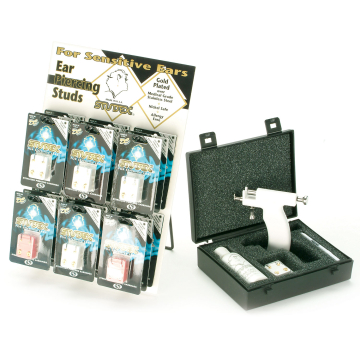 Studex Plus Zubehör-Set mit Verkaufsständer und 18 Paar Ohrstecker