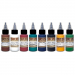 Komplettset von 8 Intenze Bowery Ink by Stan Moskowitz Farben je 30ml (1oz)