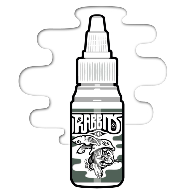 Rabbits Ink Tattoofarbe -  Mixing White 35ml