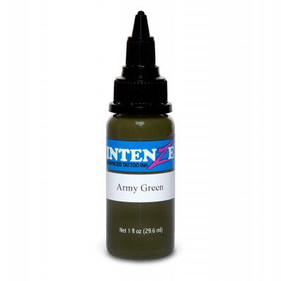 Intenze Ink Earth Tone Army Green 30ml (1oz)