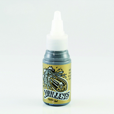 Bullets Tattoo Ink Dark Knight Grey Tattoofarbe 35ml