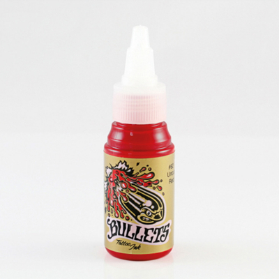 Bullets Tattoo Ink Uncut Red Tattoofarbe 35ml