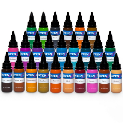 Intenze Ink New Colours Farbenset - 25 x 30ml (1oz)