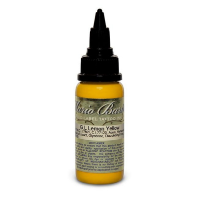 Intenze Ink Mario Barth Gold Label Lemon Yellow 30ml (1oz)