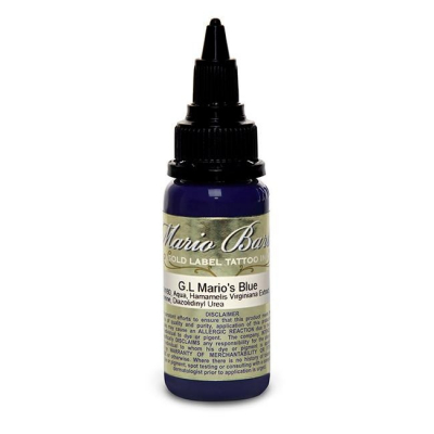 Intenze Ink Mario Barth Gold Label Mario's Blue 30ml (1oz)